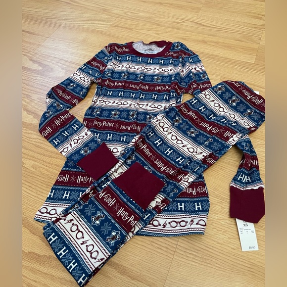 New Harry Potter Womens XS Crew Neck Long Sleeve Cotton - Picture 1 of 5